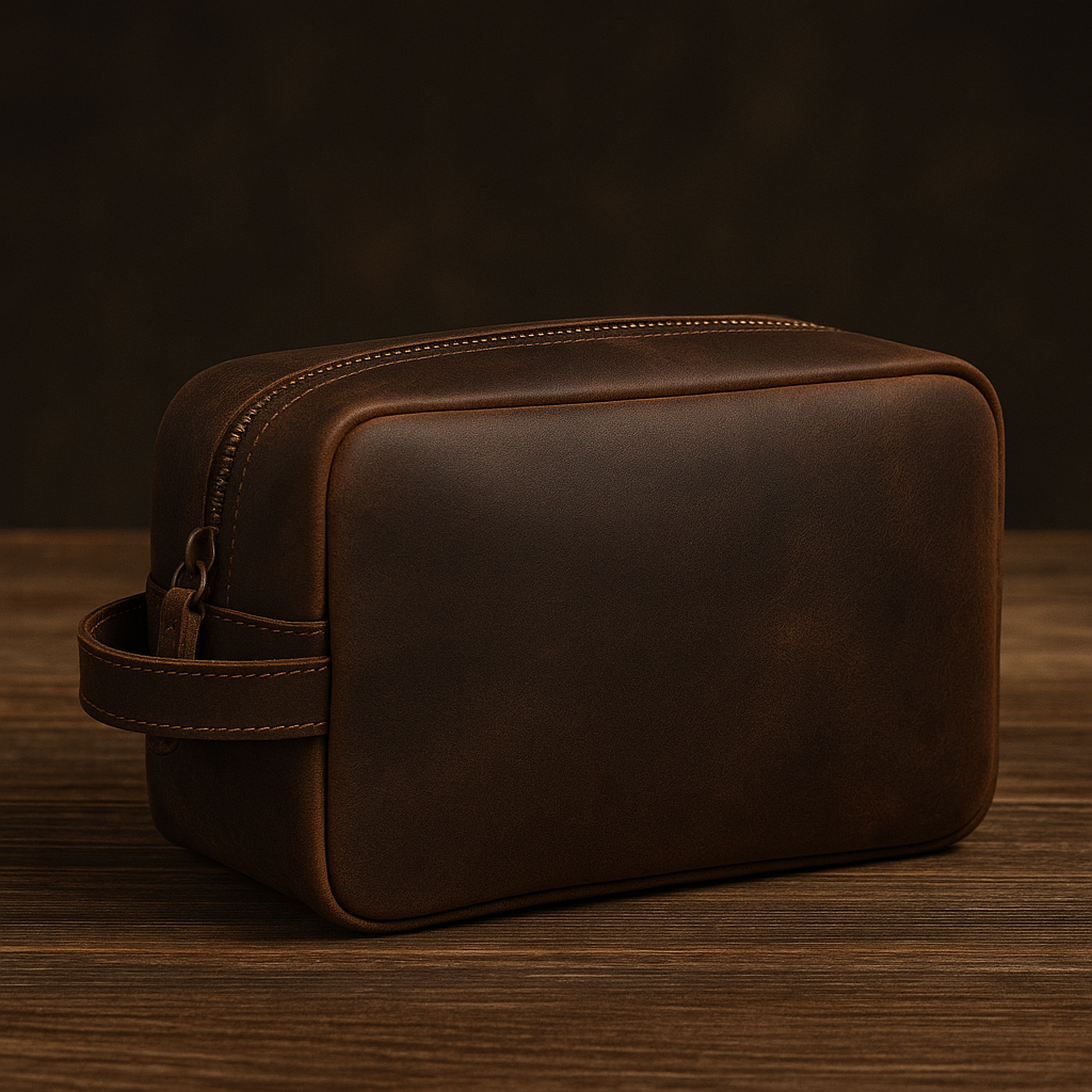 La trousse de toilette cuir homme : l’alliance de l’élégance et de la praticité
