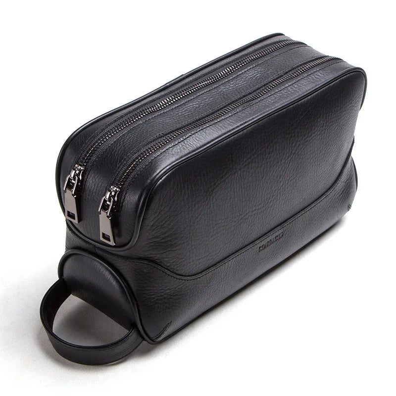 Trousse de toilette cuir homme