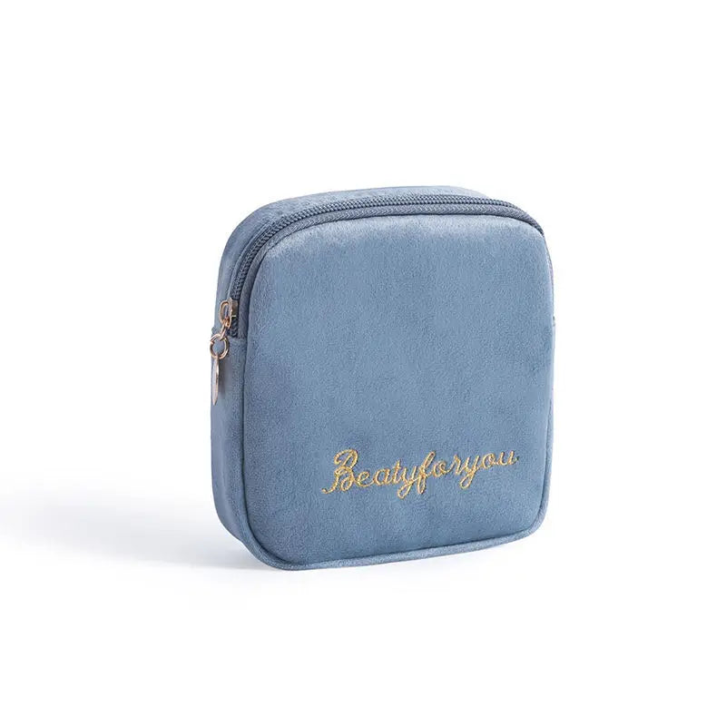 Trousse de toilette bébé en velours