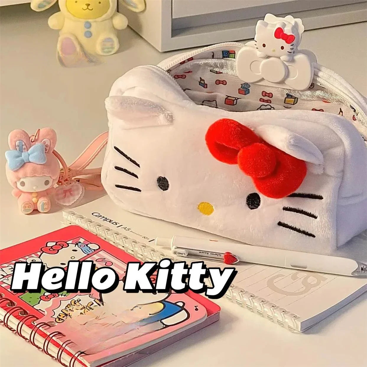 Trousse de toilette bébé Hello Kitty – Douce, compacte et parfaite pour les enfants