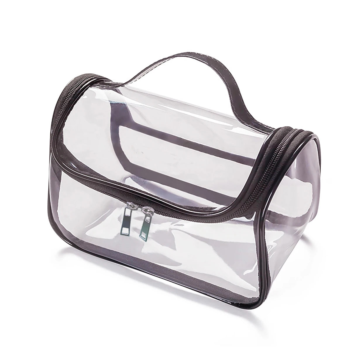 Trousse de toilette transparente – Compacte, élégante et pratique