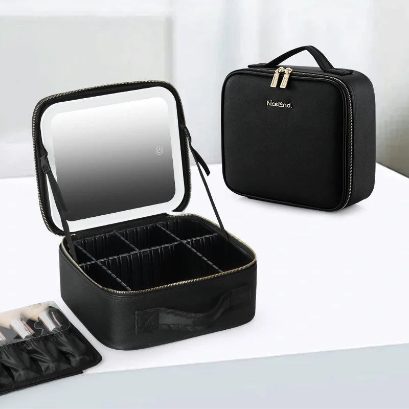 Vanity femme avec miroir LED