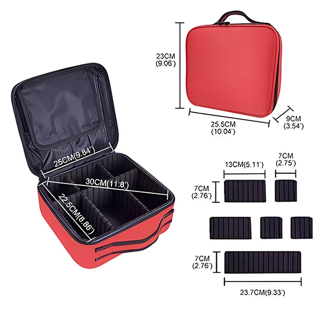 Trousse de toilette femme compacte