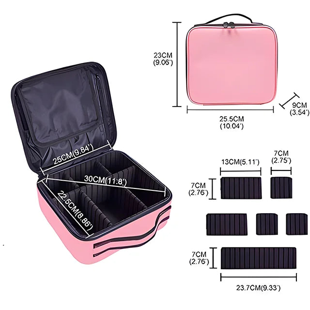 Trousse de toilette femme compacte
