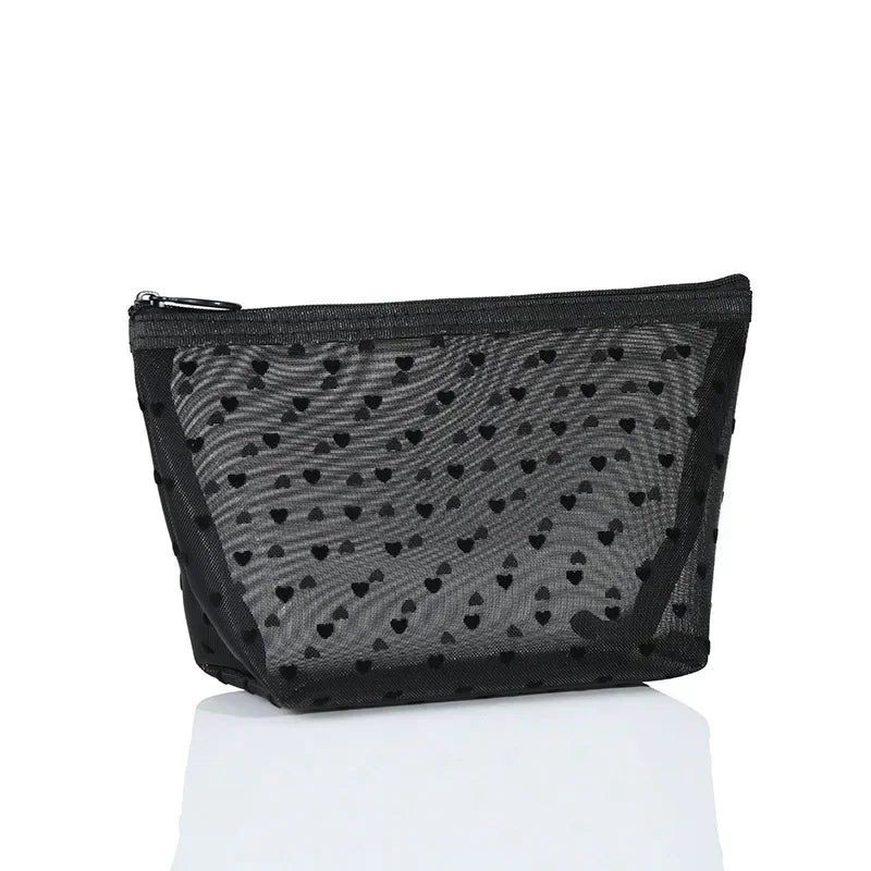 Trousse de toilette transparente femme