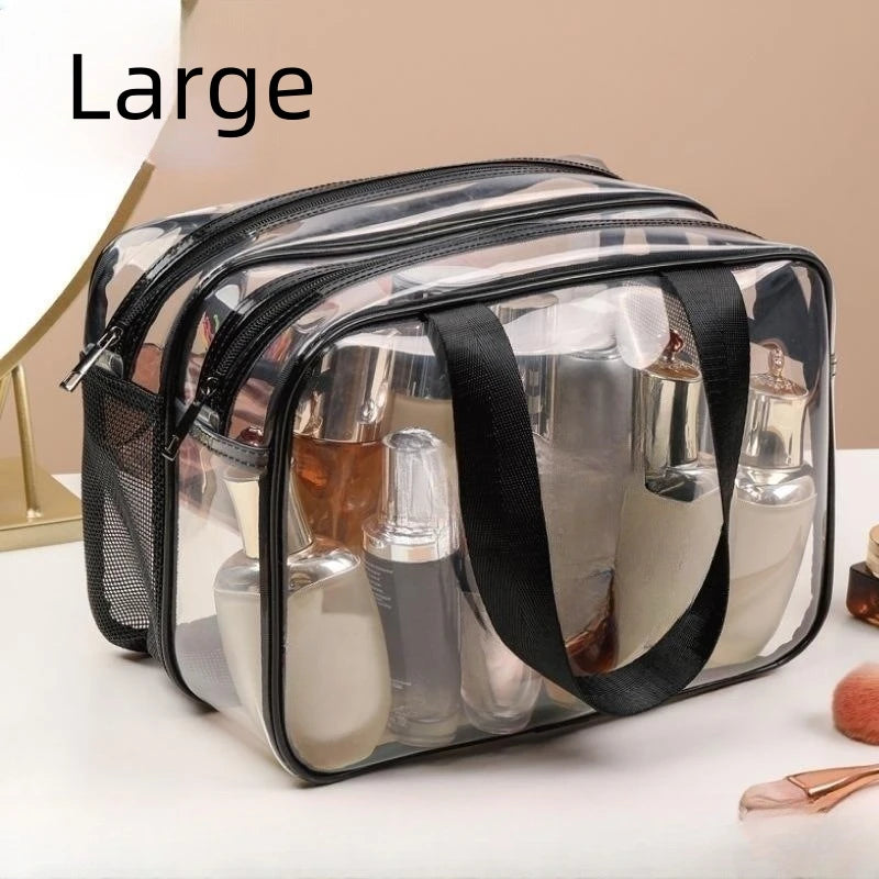 Trousse de toilette transparente – Design pratique waterproof