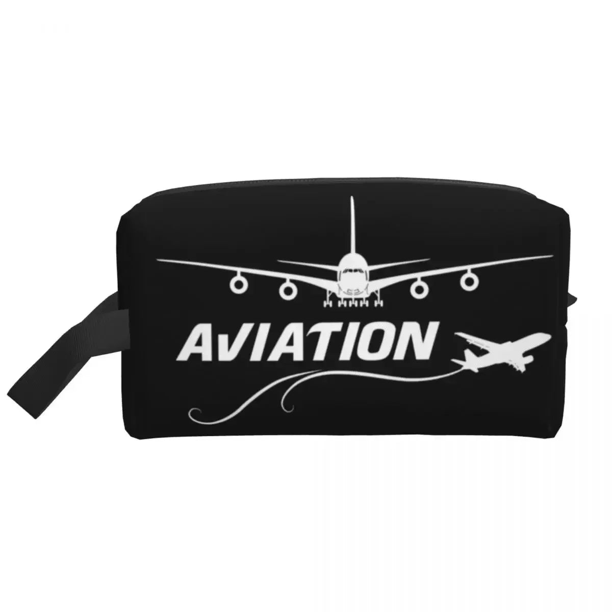 Trousse de toilette avion – Design Airbus aviateur