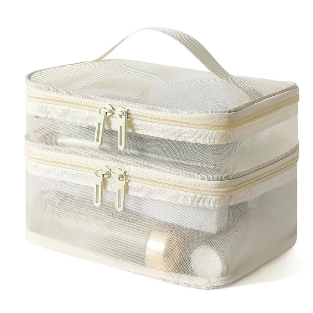 Grosse trousse de toilette pour déplacement