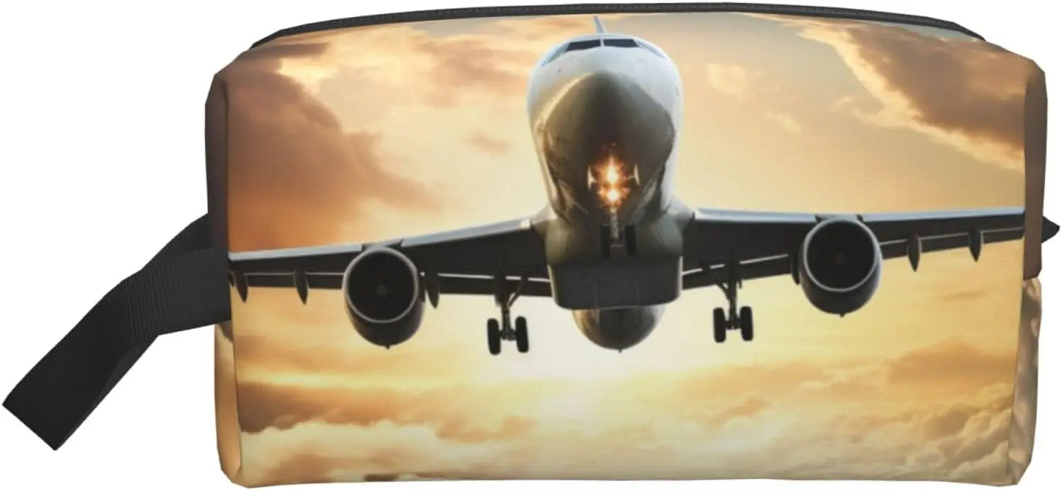 Trousse de toilette avion – format voyage