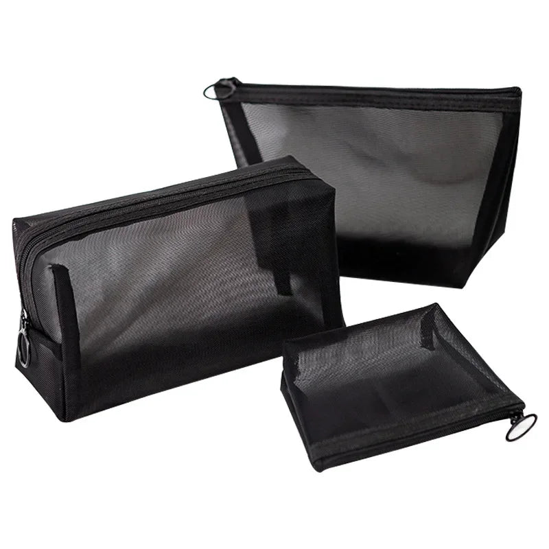 Trousse de toilette transparente voyage