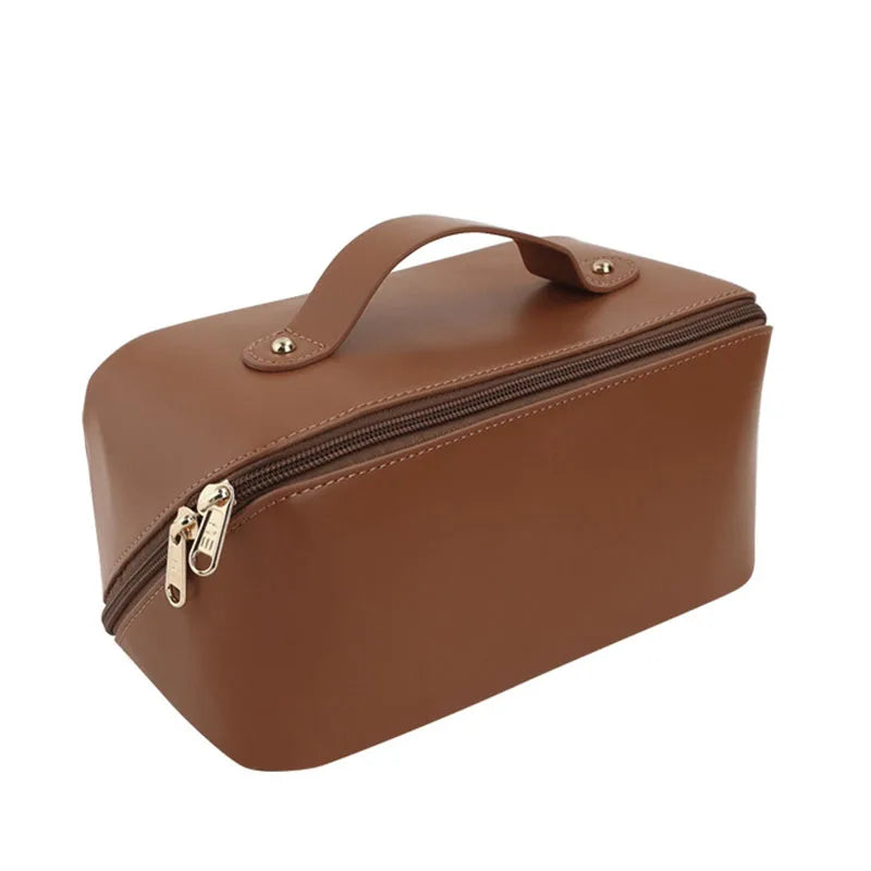 Trousse de toilette de luxe grande capacité, suspendue et imperméable