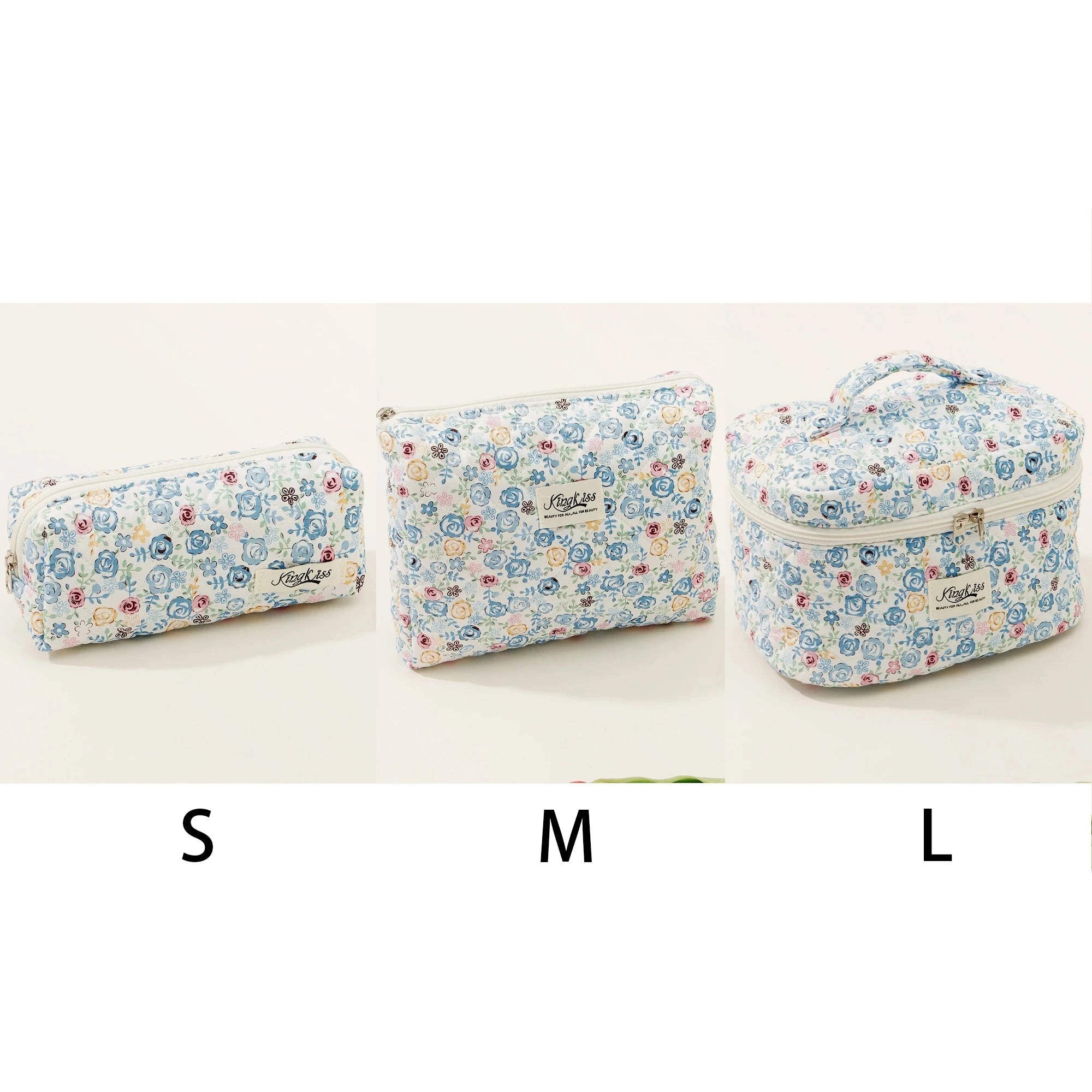 Trousse de toilette femme compacte matelassée