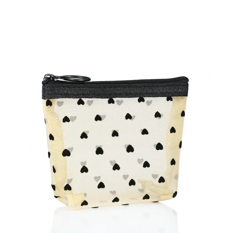 Trousse de toilette transparente femme