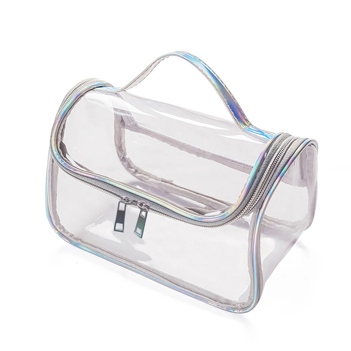 Trousse de toilette transparente – Compacte, élégante et pratique