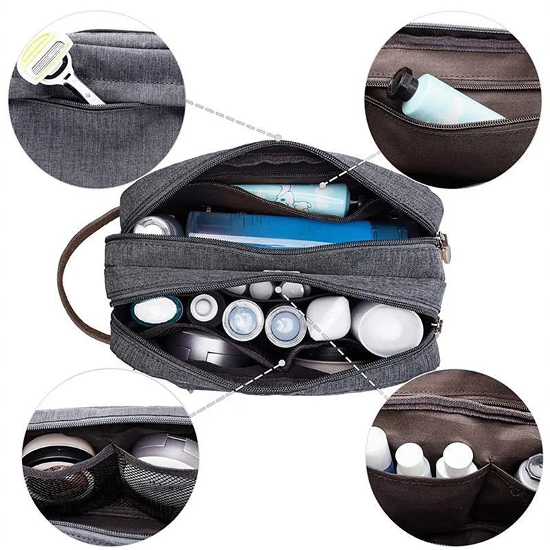 Trousse de toilette homme – Format pratique pour le voyage
