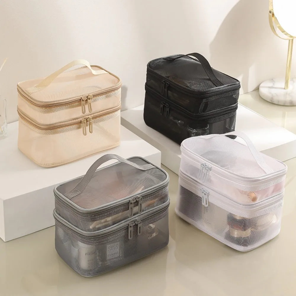 Grosse trousse de toilette pour déplacement