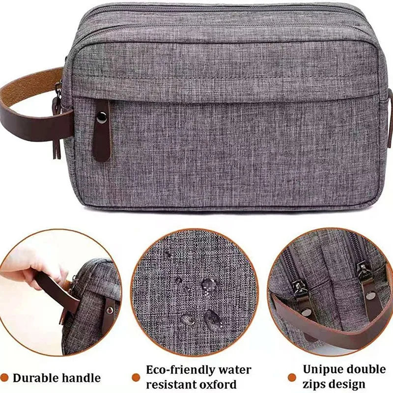 Trousse de toilette homme – Format pratique pour le voyage