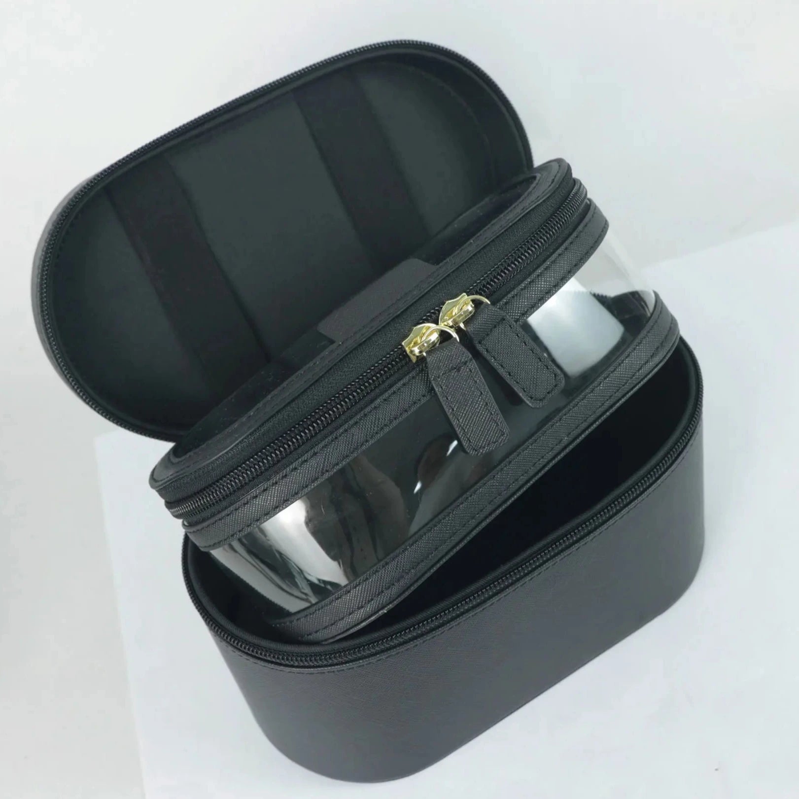Trousse de toilette de luxe élégante, grande capacité