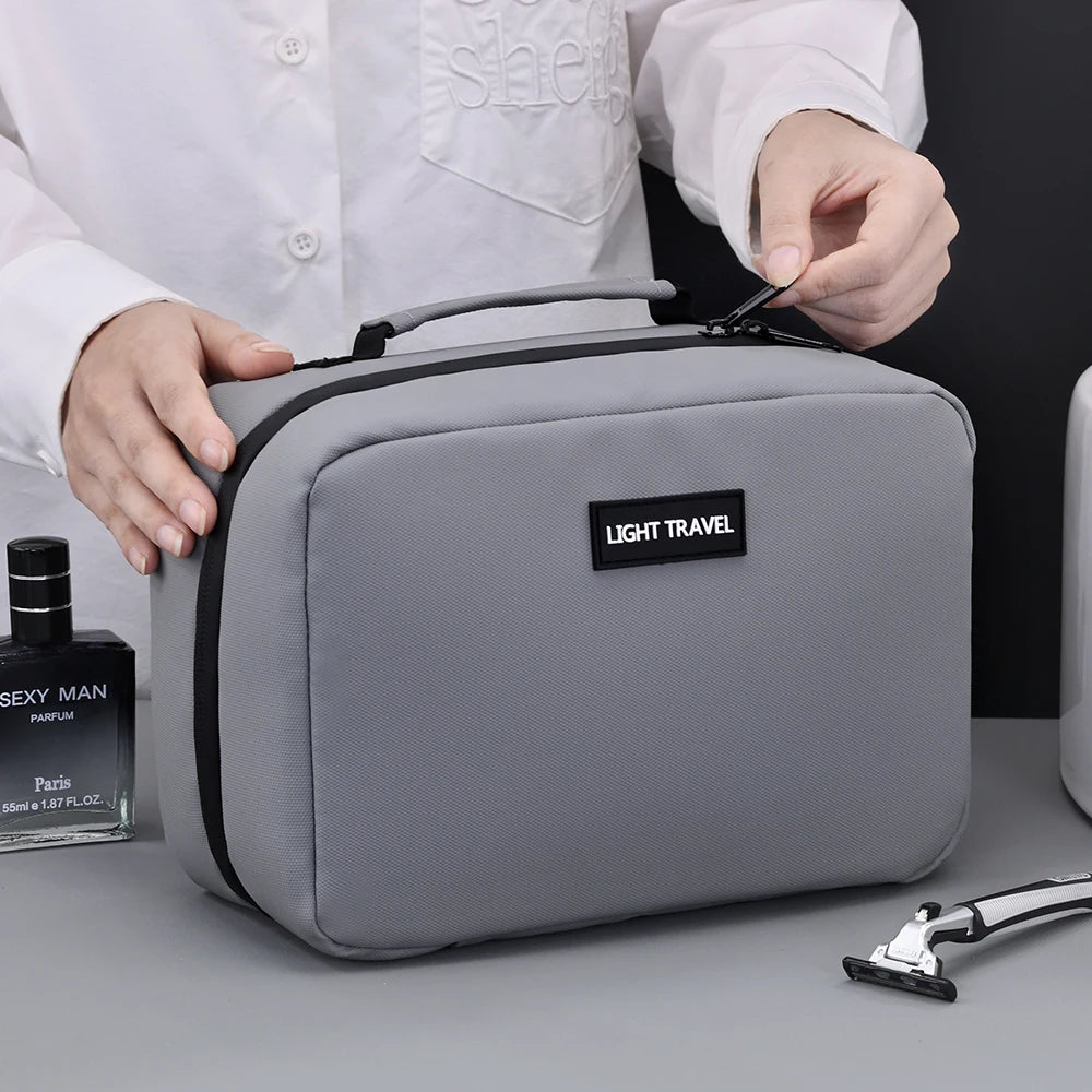 Trousse de toilette homme voyage – Compacte, résistante et grande capacité