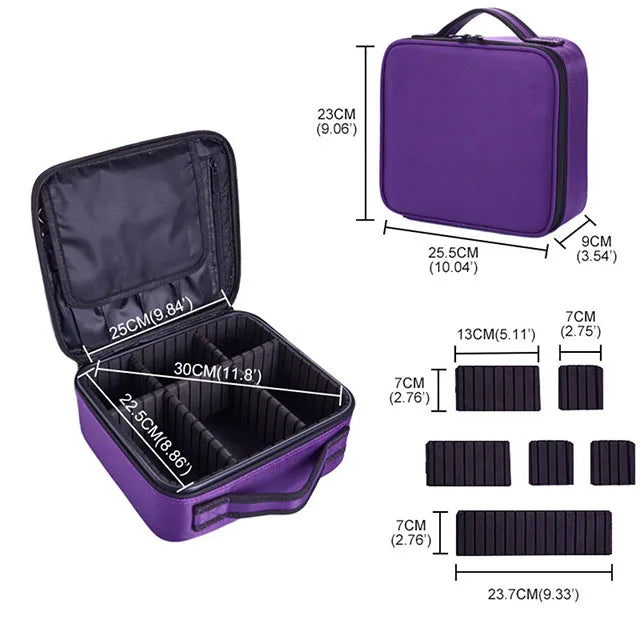 Trousse de toilette femme compacte