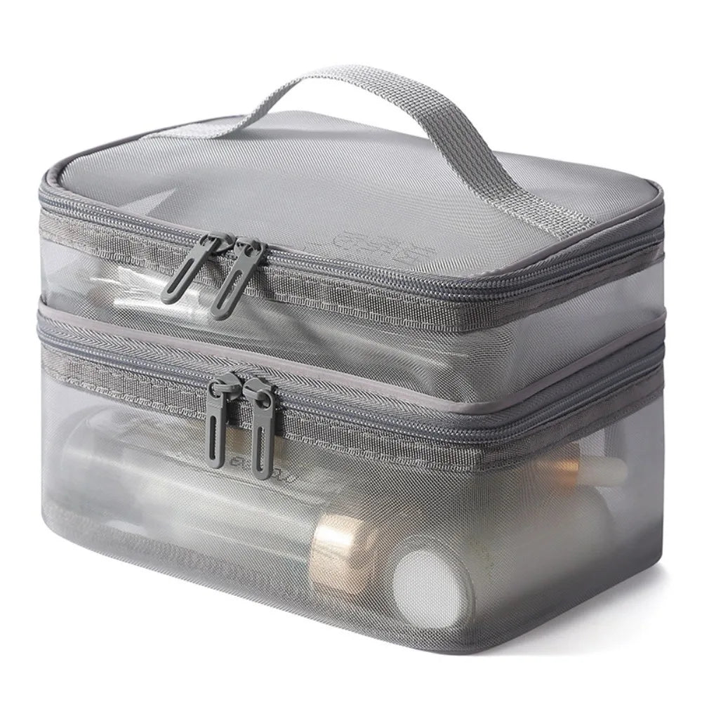 Grosse trousse de toilette pour déplacement