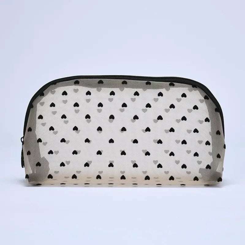 Trousse de toilette transparente femme