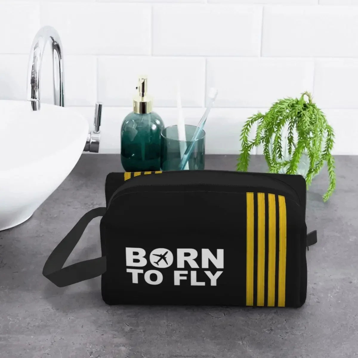 Trousse de toilette avion – capitaine pilote