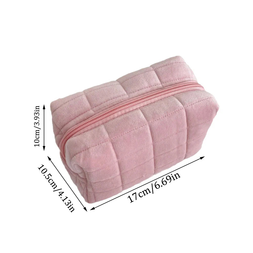 Trousse de toilette coton – Format compact et doux