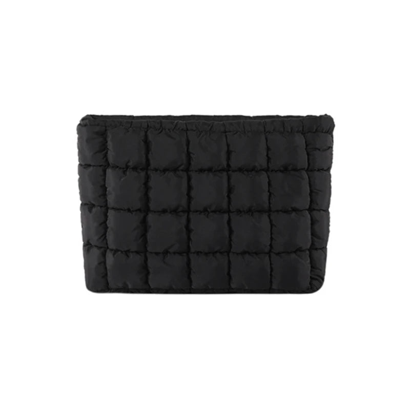 Trousse de toilette matelassée grand format – Élégance & praticité