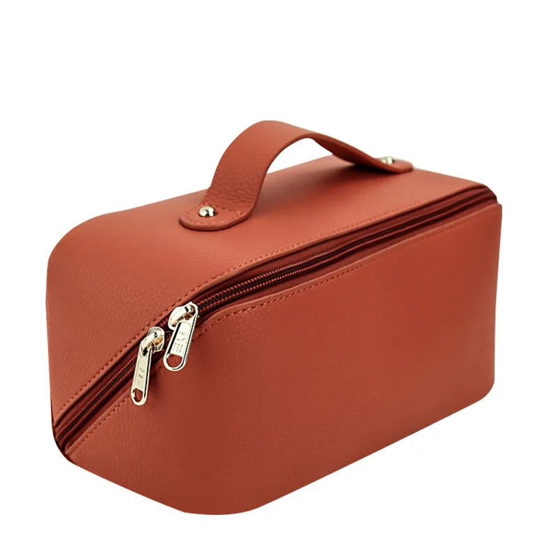 Trousse de toilette de luxe grande capacité, suspendue et imperméable