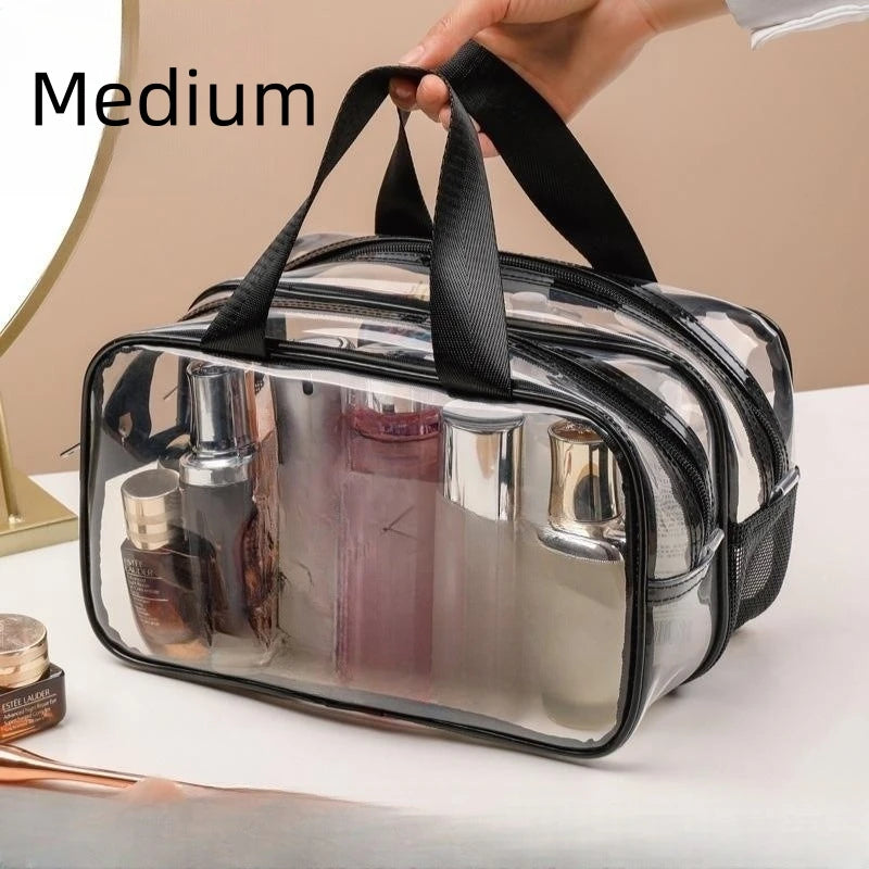 Trousse de toilette transparente – Design pratique waterproof