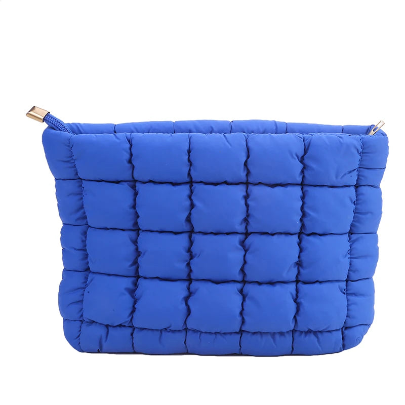 Trousse de toilette matelassée grand format – Élégance & praticité