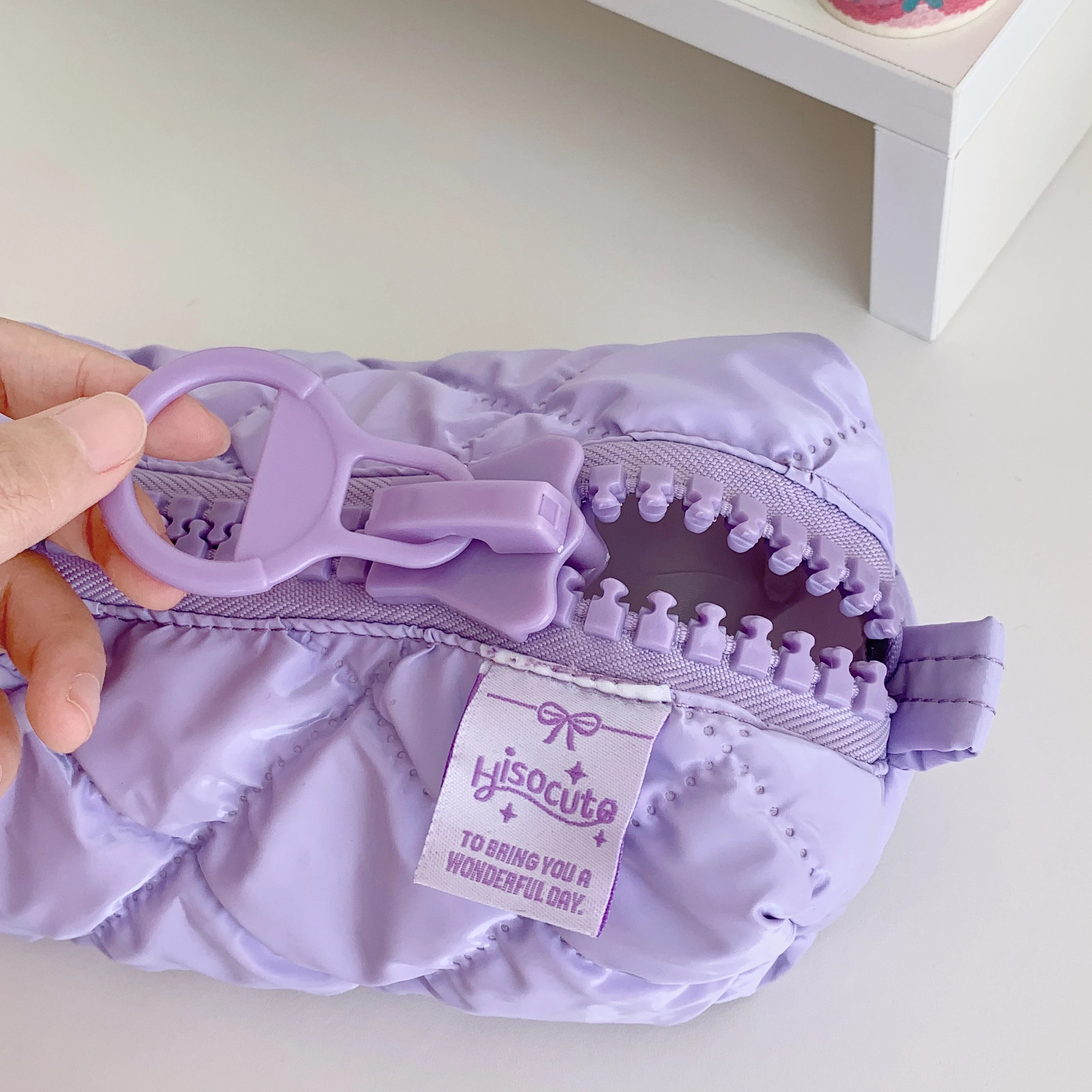 Trousse de toilette matelassé femme
