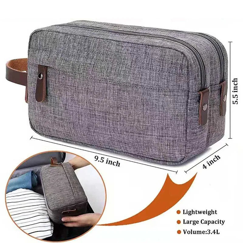 Trousse de toilette homme – Format pratique pour le voyage