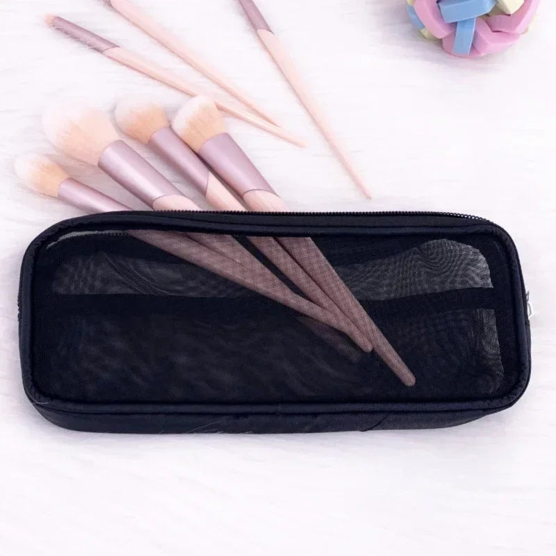 Trousse de toilette transparente femme – Élégante, pratique et approuvée avion