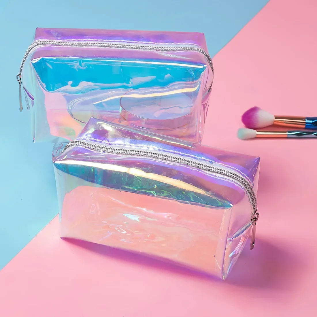 Trousse de toilette transparente imperméable