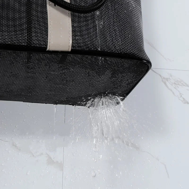 Trousse de toilette transparente – Compacte, légère et approuvée avion