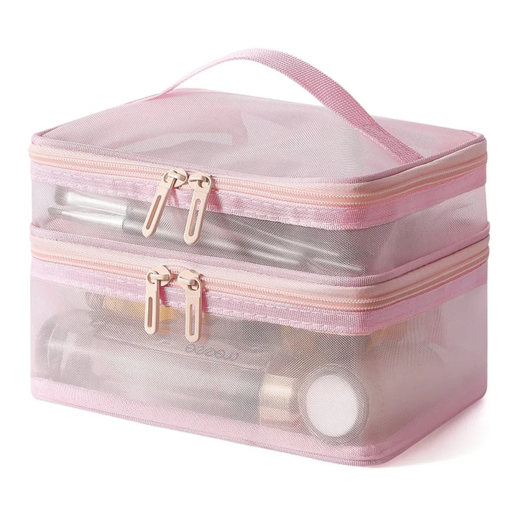 Grosse trousse de toilette pour déplacement