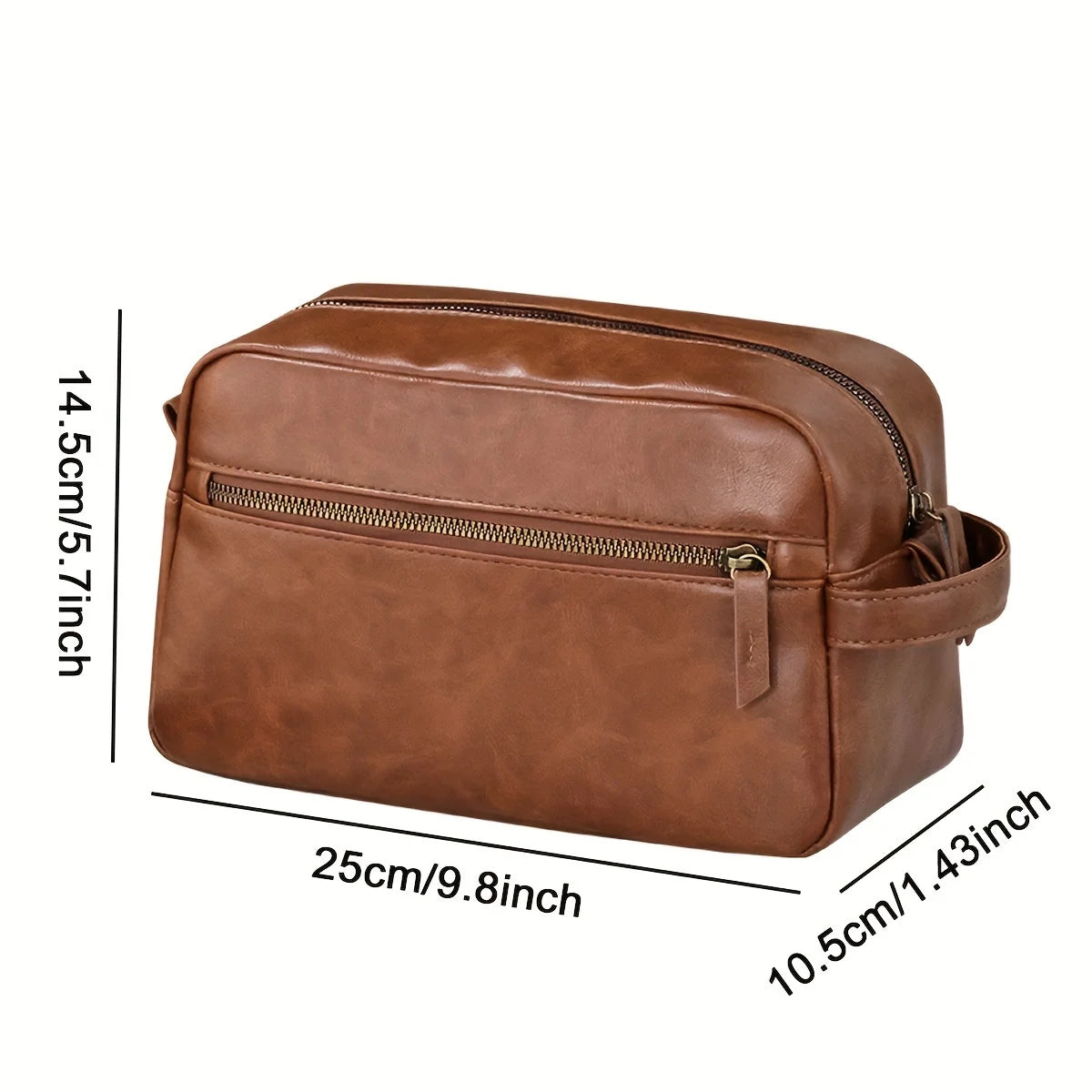 Trousse de toilette homme cuir élégante et pratique