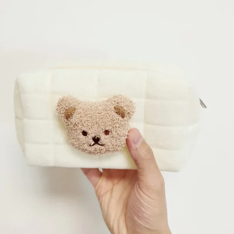 Trousse de toilette en coton – Pratique et réutilisable