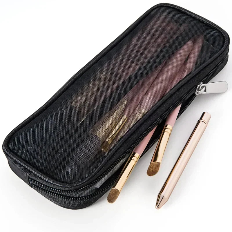 Trousse de toilette transparente femme – Élégante, pratique et approuvée avion