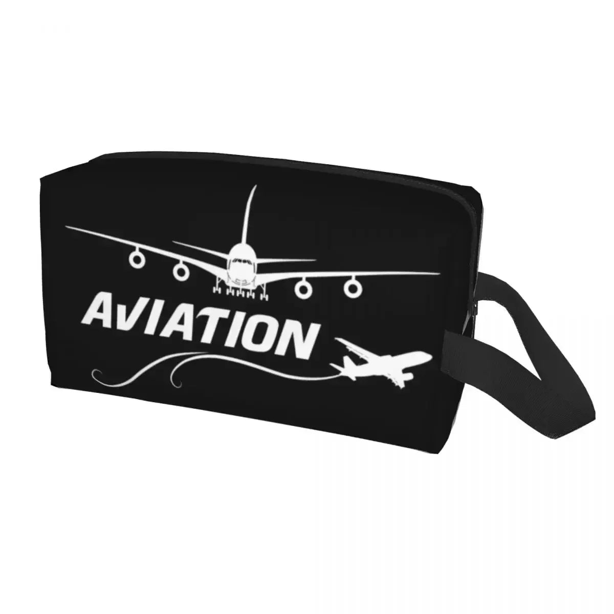Trousse de toilette avion – Design Airbus aviateur