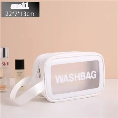 Trousse de toilette imperméable transparante