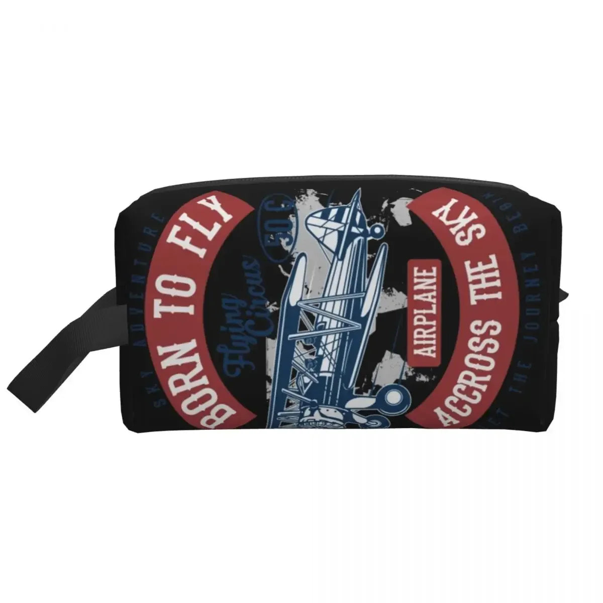 Trousse de toilette avion – Style jet fighter