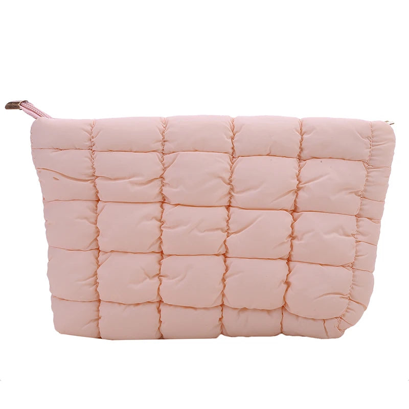 Trousse de toilette matelassée grand format – Élégance & praticité