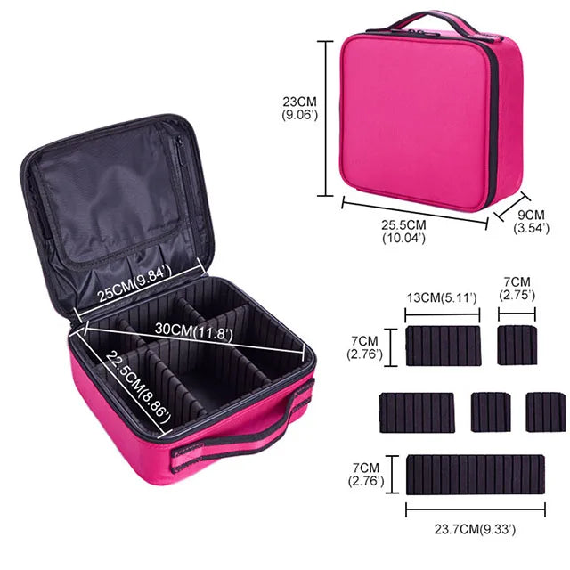 Trousse de toilette femme compacte