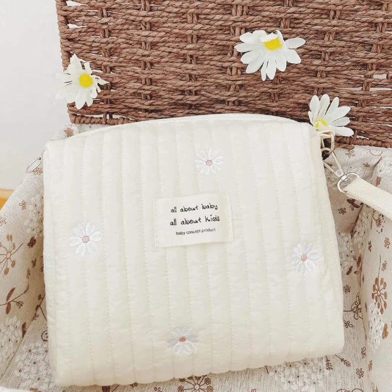 Trousse de toilette femme imprimée douce