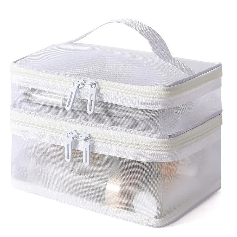 Grosse trousse de toilette pour déplacement