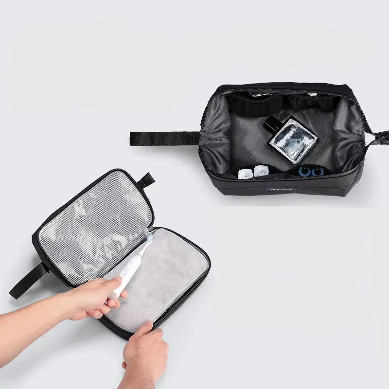 Trousse de toilette de luxe – Élégance sobre & design luxe