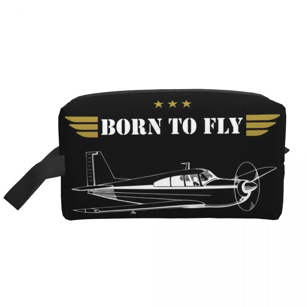 Trousse de toilette avion – Design Airbus aviateur